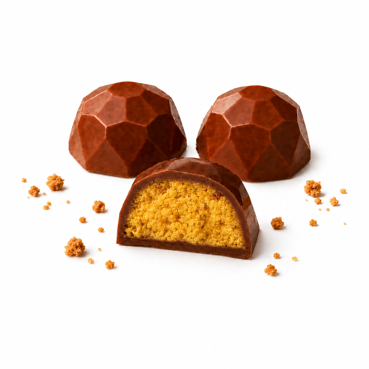 Pralines 'Tropische Verleiding' - Melk/Mango/Passievrucht  - 16 stuks