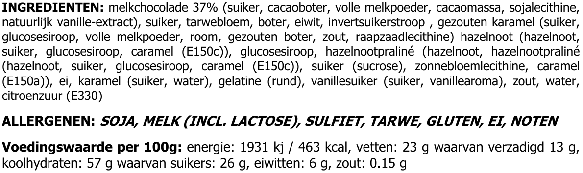 MeloCakes - Melk/Karamel - 18 stuks